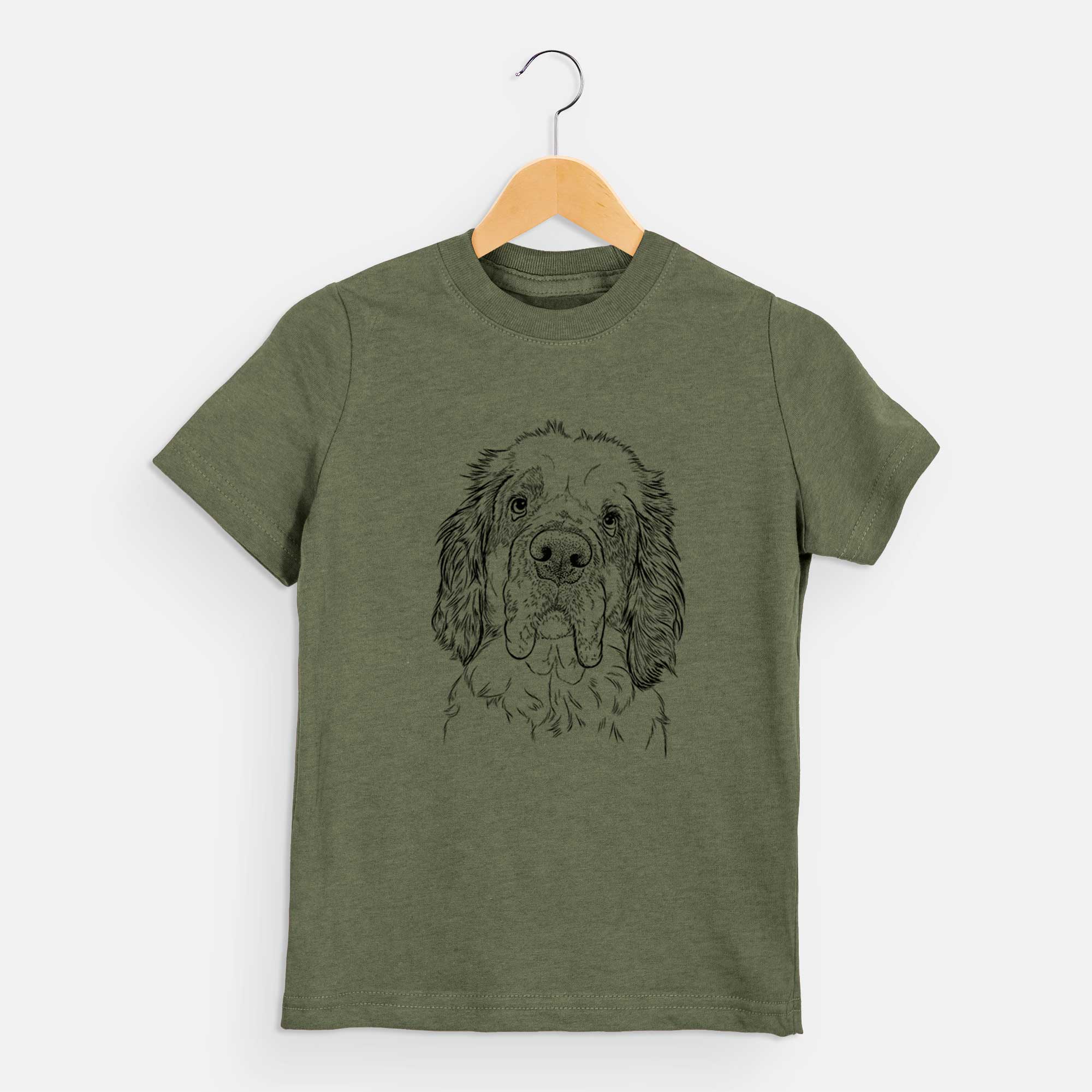 Bare Sully the Clumber Spaniel - Kids/Youth/Toddler Shirt