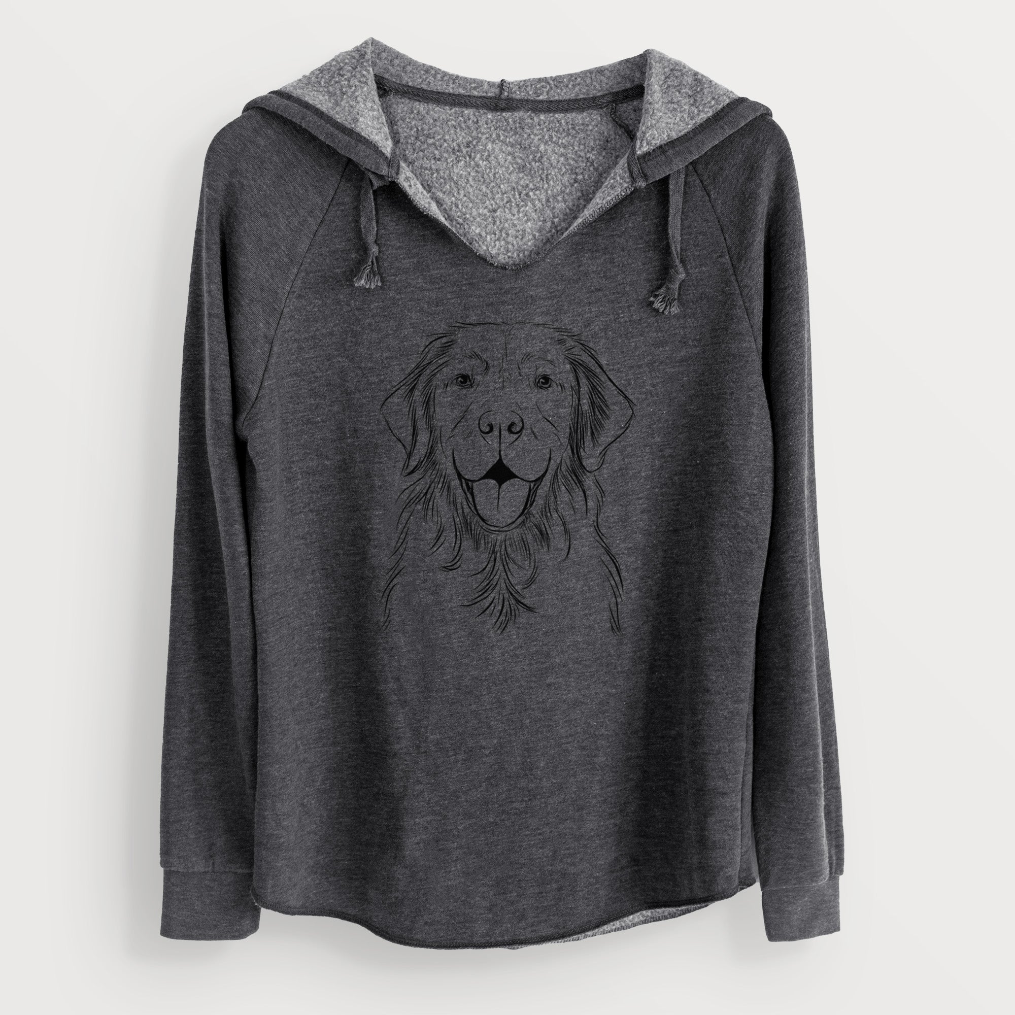 Bare Sunny the Golden Retriever - Cali Wave Hooded Sweatshirt