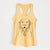 Sunny the Golden Retriever - Women's Racerback Tanktop