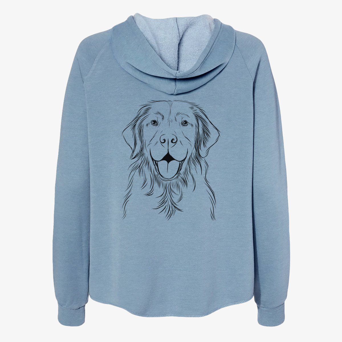 Sunny the Golden Retriever - Women's Cali Wave Zip-Up Sweatshirt