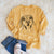 Bare Sunny the Beagle - Heavyweight 100% Cotton Long Sleeve