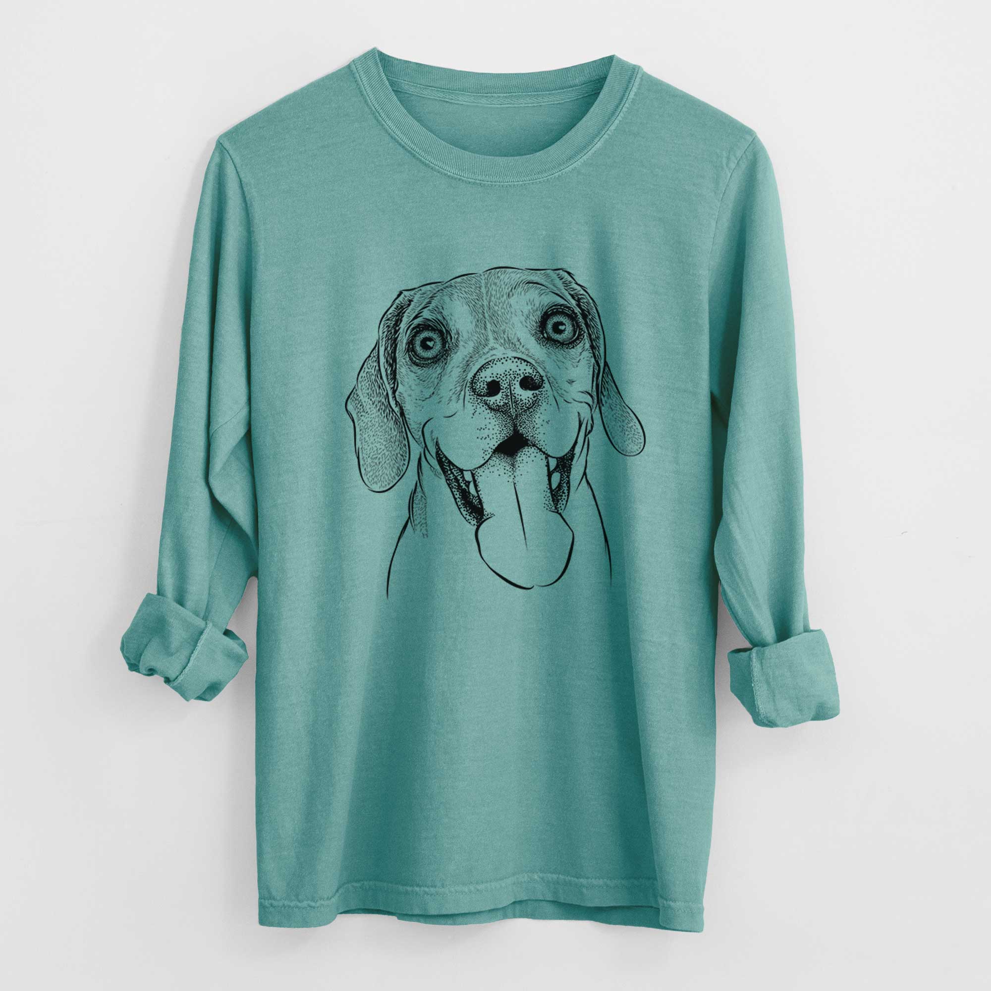 Bare Sunny the Beagle - Heavyweight 100% Cotton Long Sleeve