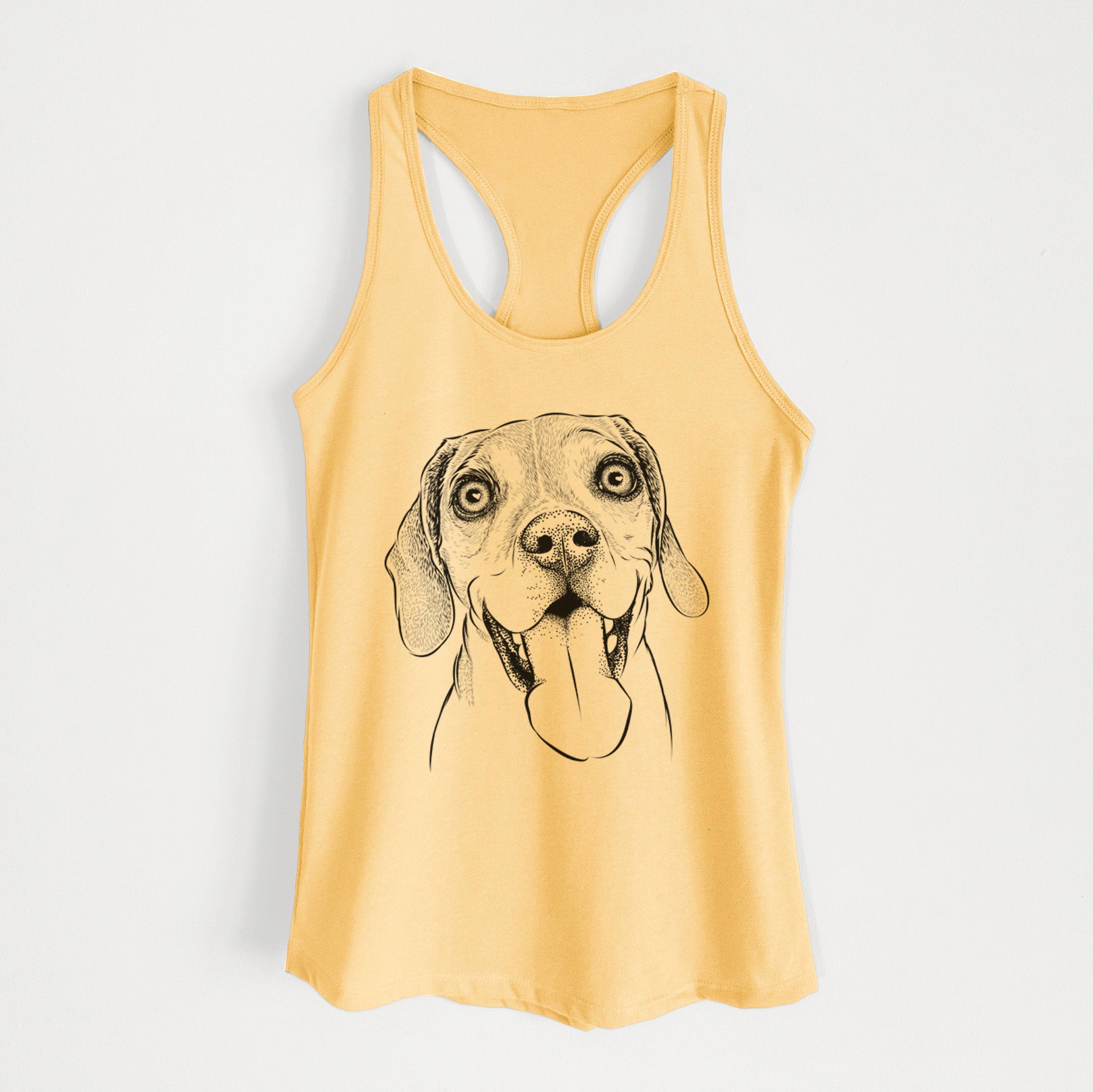 Sunny the Beagle - Women's Racerback Tanktop