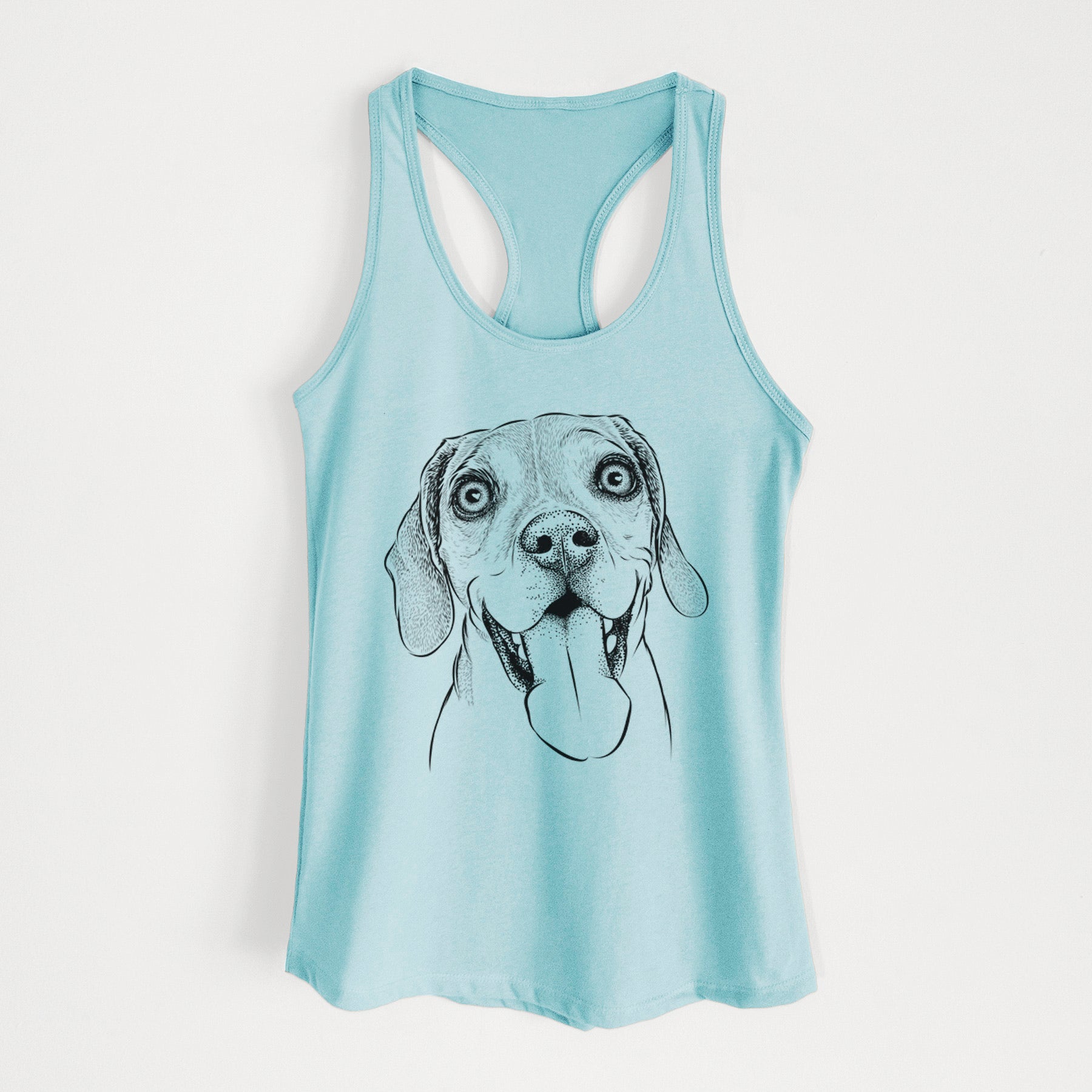 Sunny the Beagle - Women's Racerback Tanktop