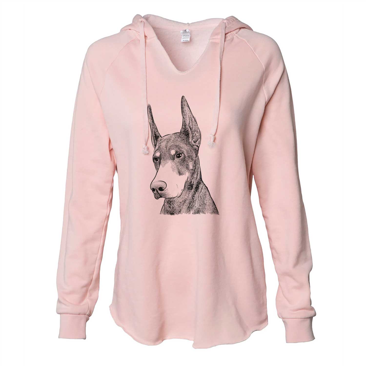 Sunny the Doberman Pinscher - Cali Wave Hooded Sweatshirt