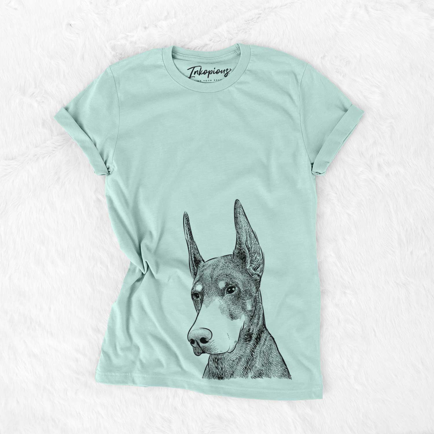 Bare Sunny the Doberman Pinscher - Unisex Crewneck