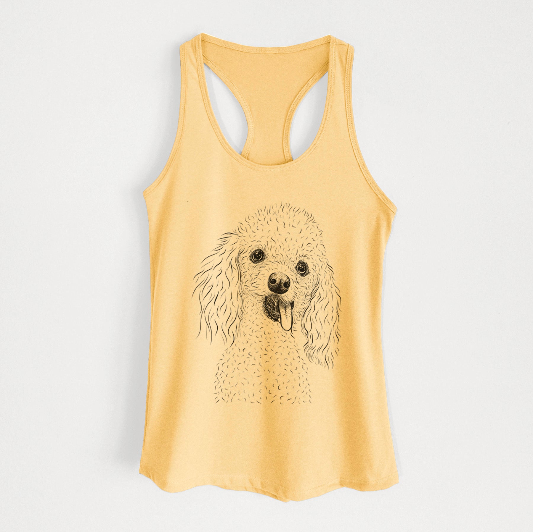 Super Joey the Toy Poodle - Women's Racerback Tanktop