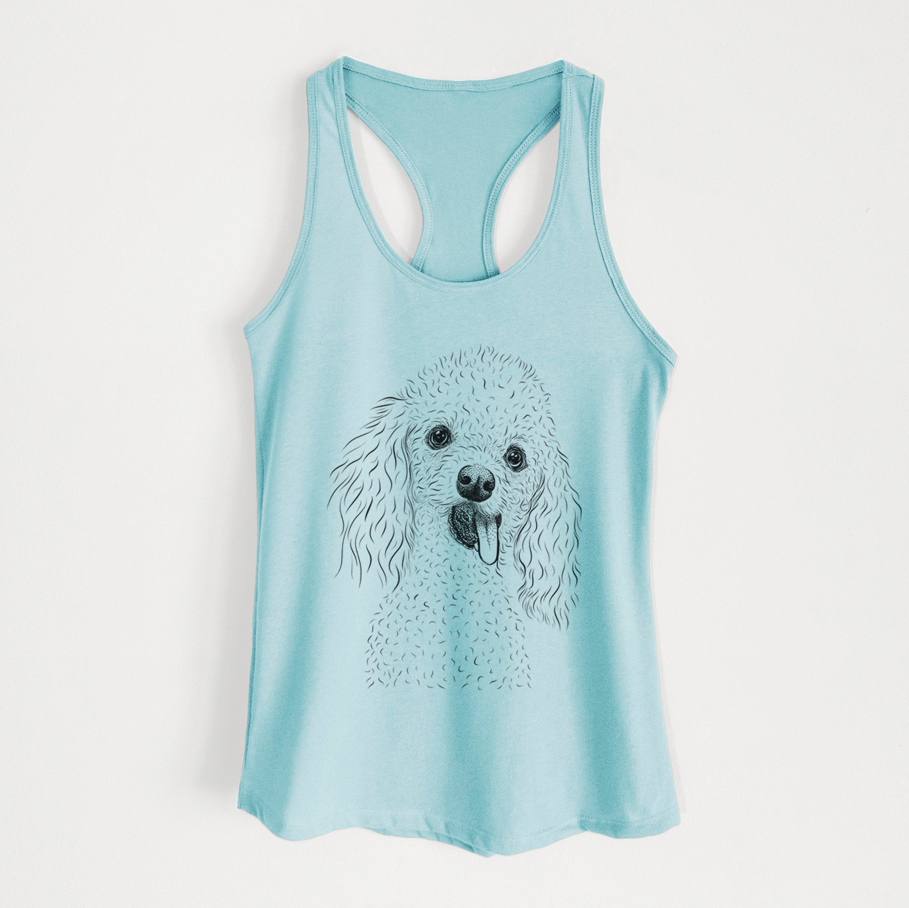 Super Joey the Toy Poodle - Women's Racerback Tanktop