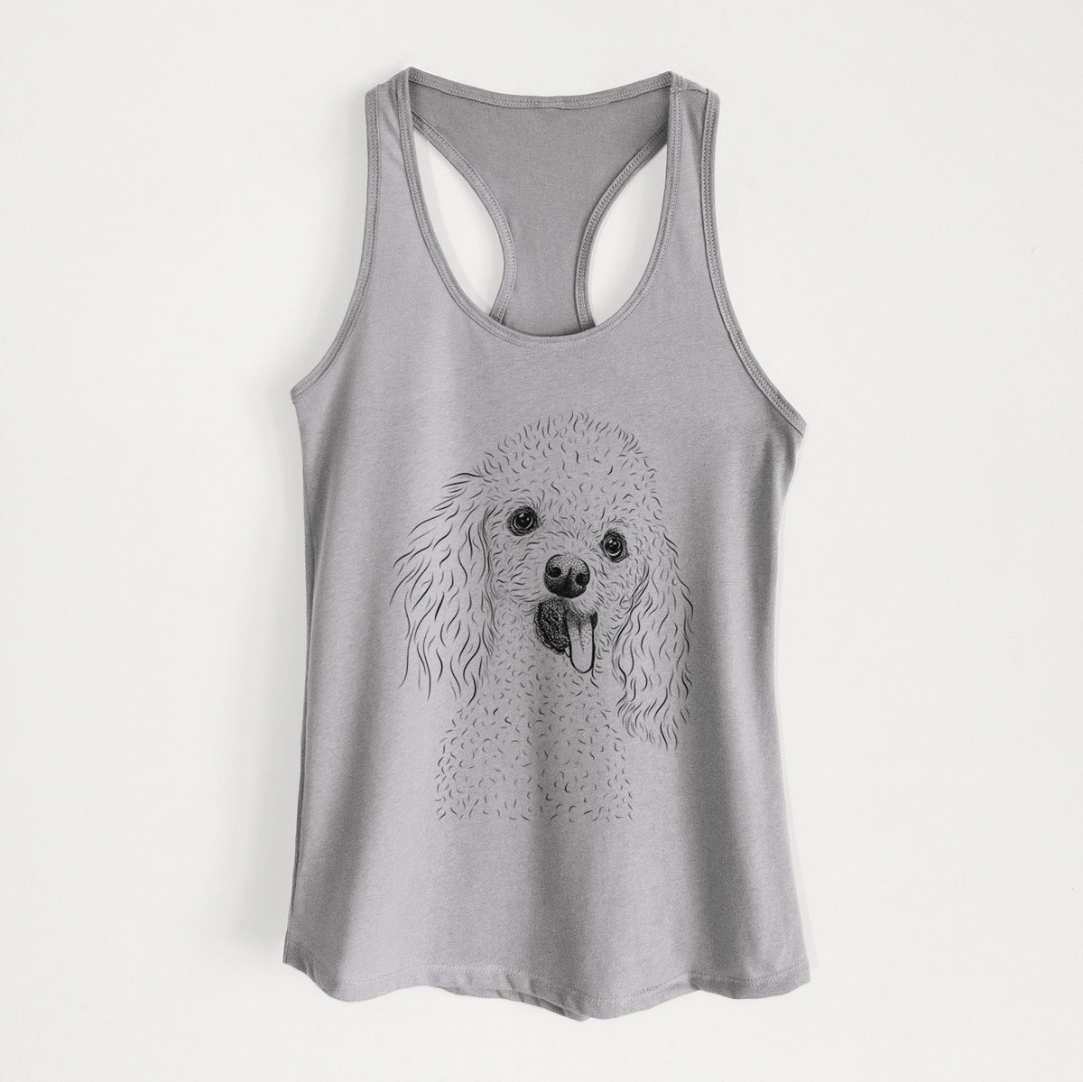 Super Joey the Toy Poodle - Women&#39;s Racerback Tanktop