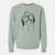 Bare Sven the Double Merle Spaniel Aussie Mix - Unisex Pigment Dyed Crew Sweatshirt