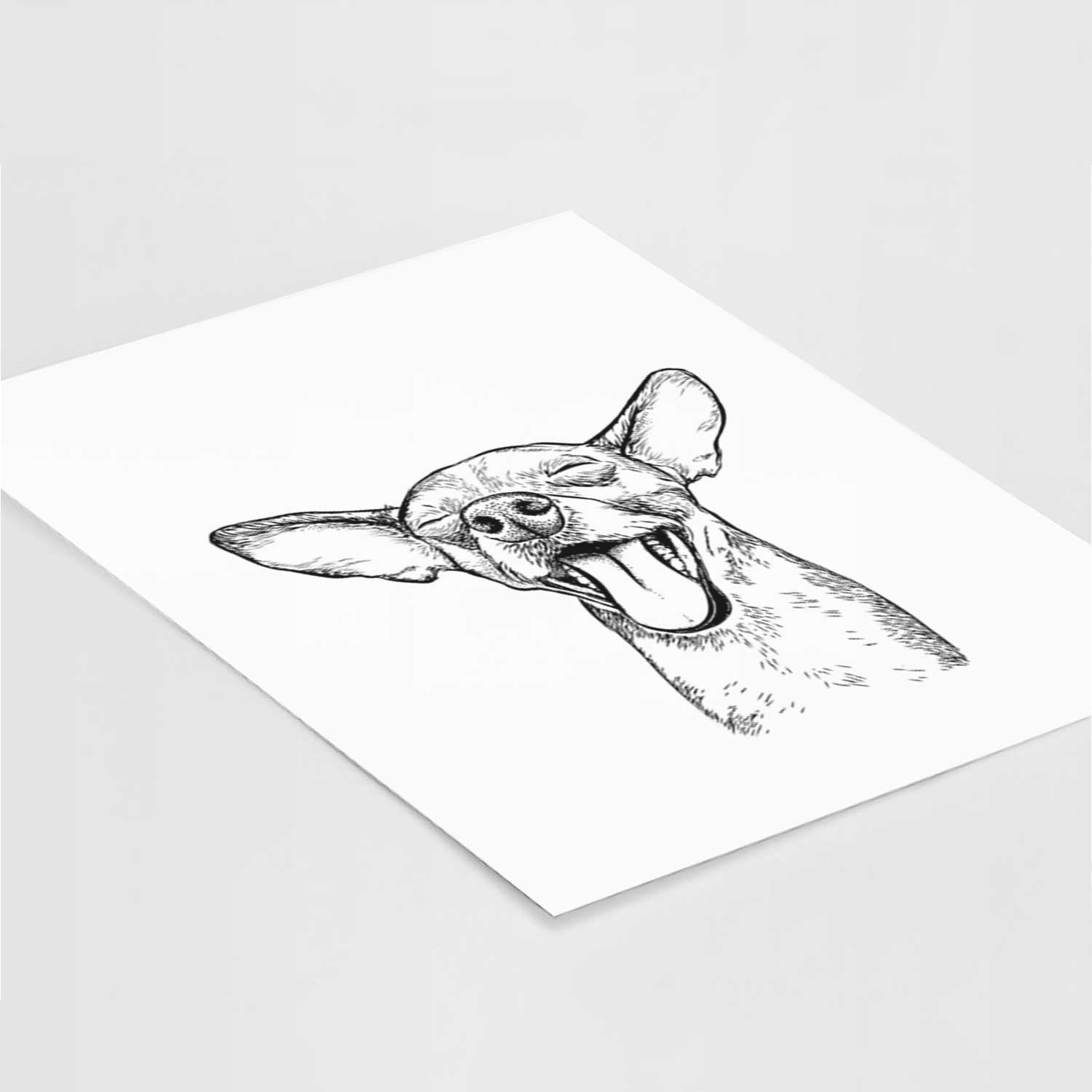 Sweet Bailey the Chihuahua Mix Art Print