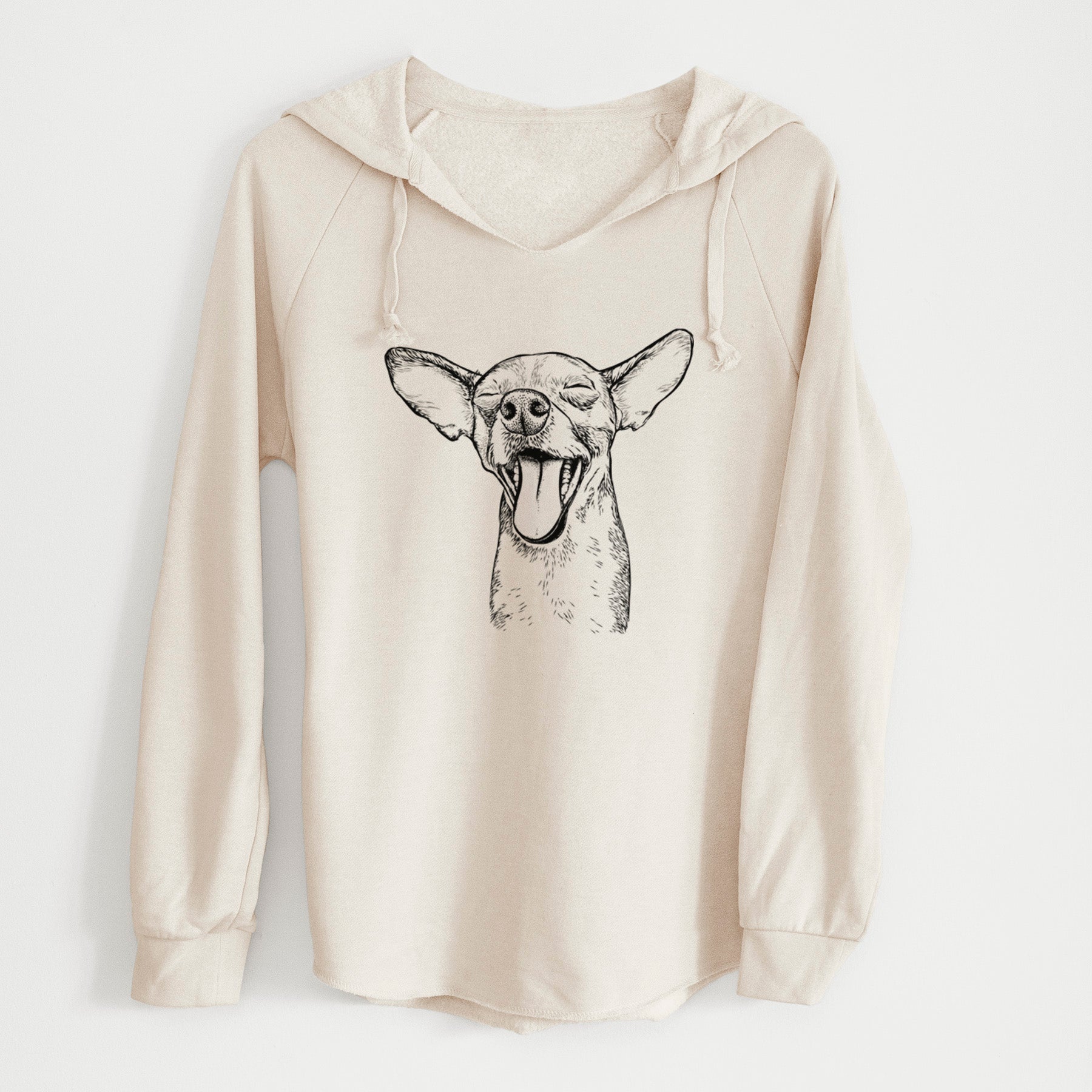 Bare SweetBailey the Chihuahua Mix - Cali Wave Hooded Sweatshirt