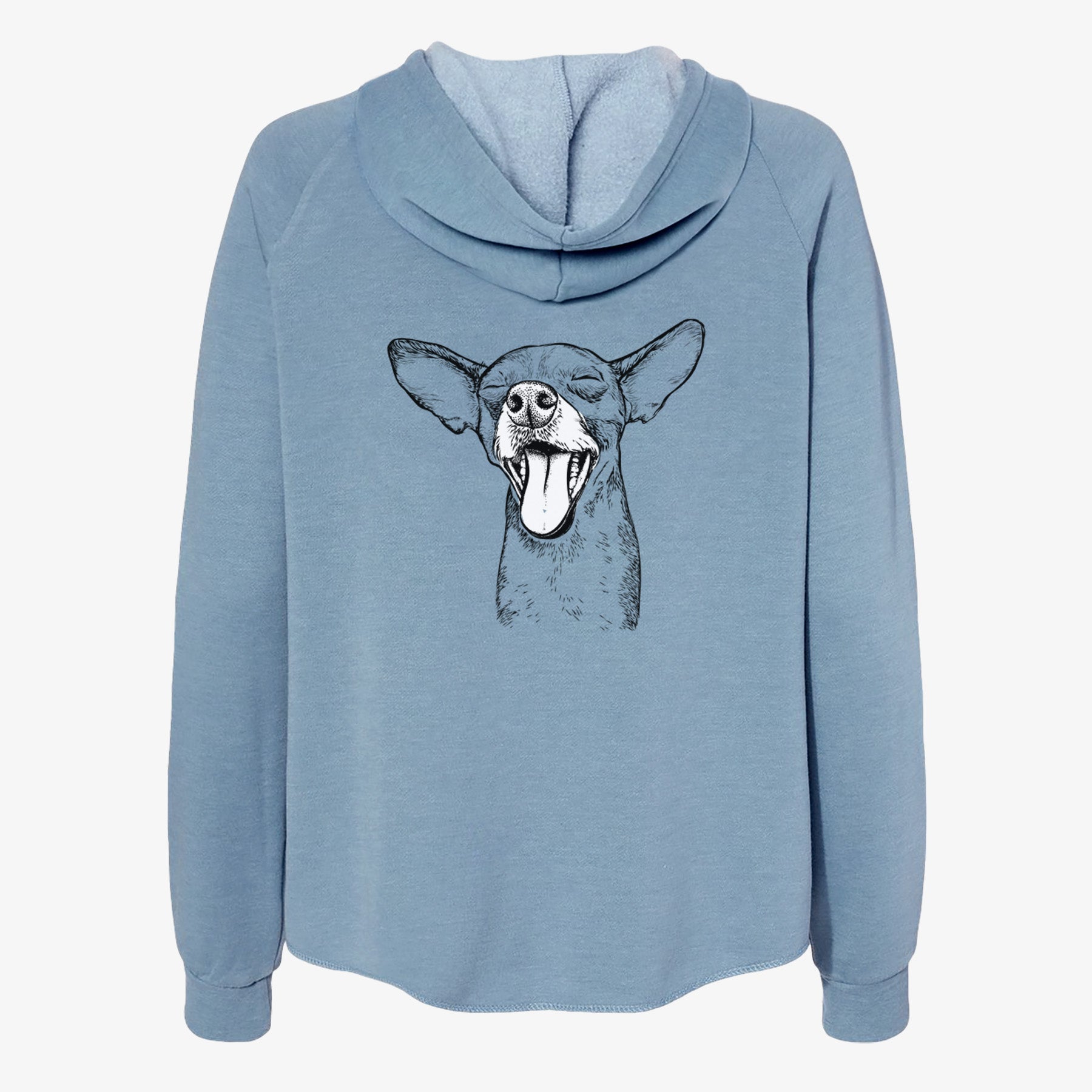 SweetBailey the Chihuahua Mix - Women's Cali Wave Zip-Up Sweatshirt