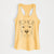 Sweet Finn the Mixed Breed - Women's Racerback Tanktop