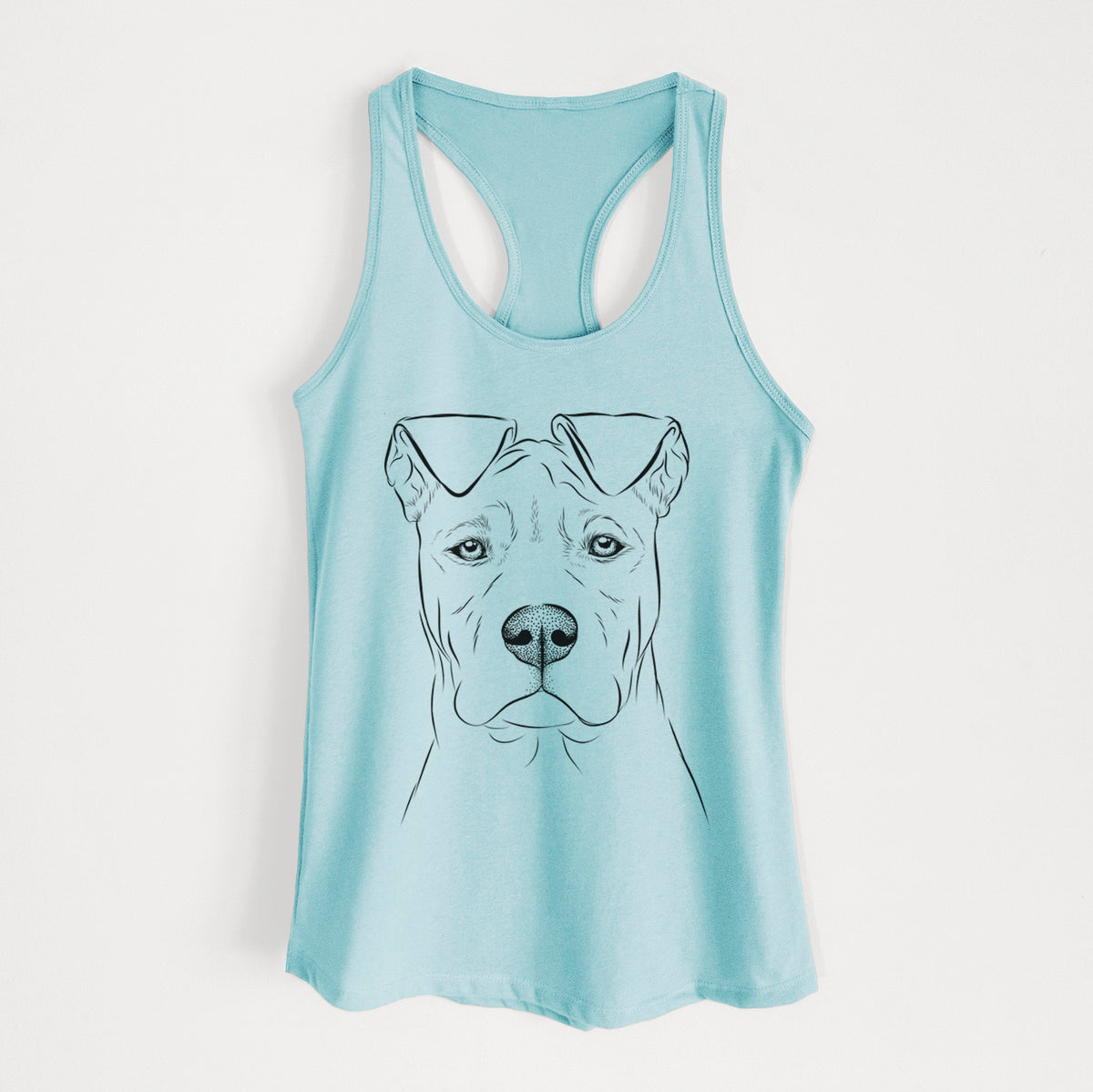 Sweet Finn the Mixed Breed - Women's Racerback Tanktop