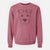 Bare Sweet Finn the Mixed Breed - Unisex Pigment Dyed Crew Sweatshirt