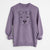 Bare Sweet Finn the Mixed Breed - Unisex Pigment Dyed Crew Sweatshirt