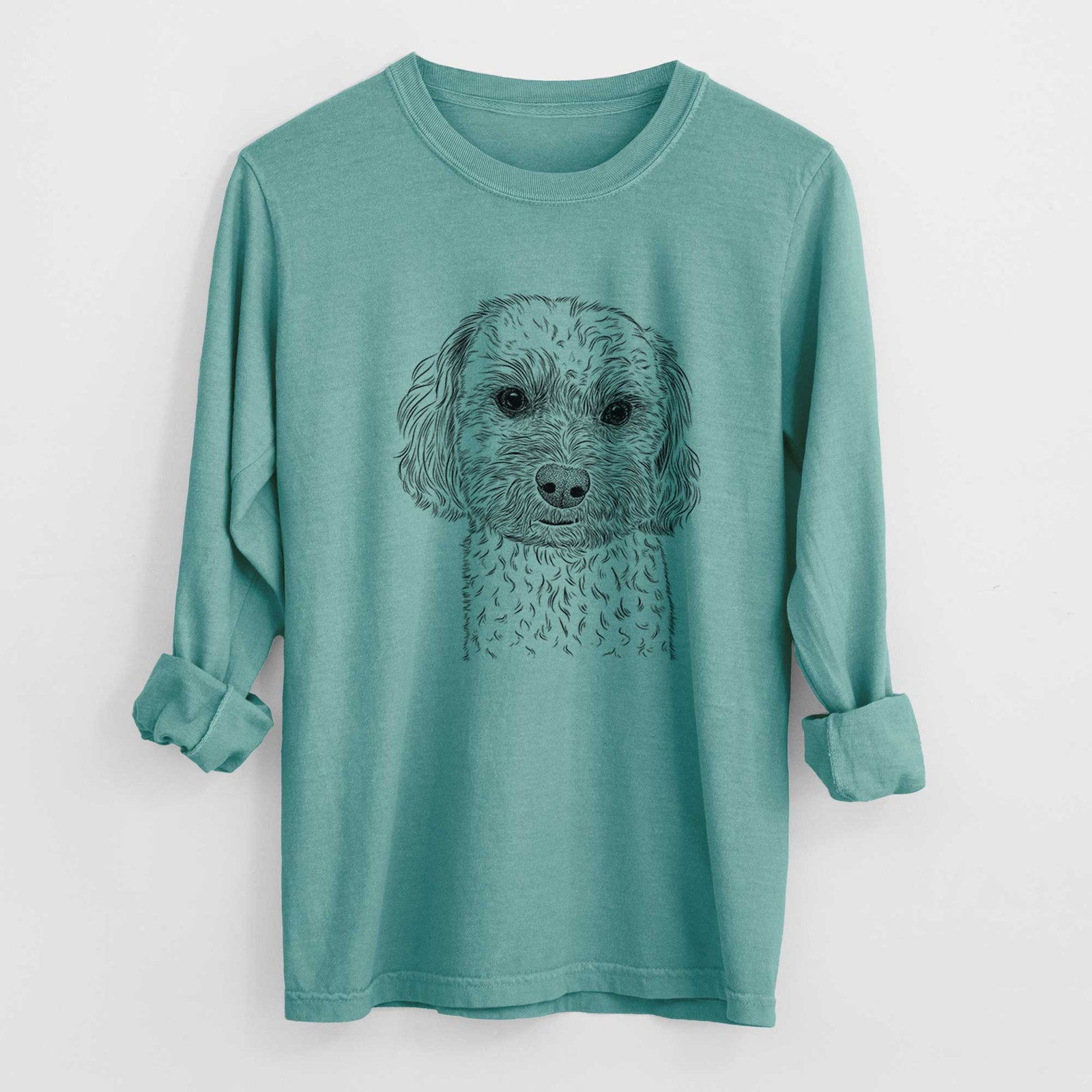 Bare Sweet George the Mixed Breed - Heavyweight 100% Cotton Long Sleeve