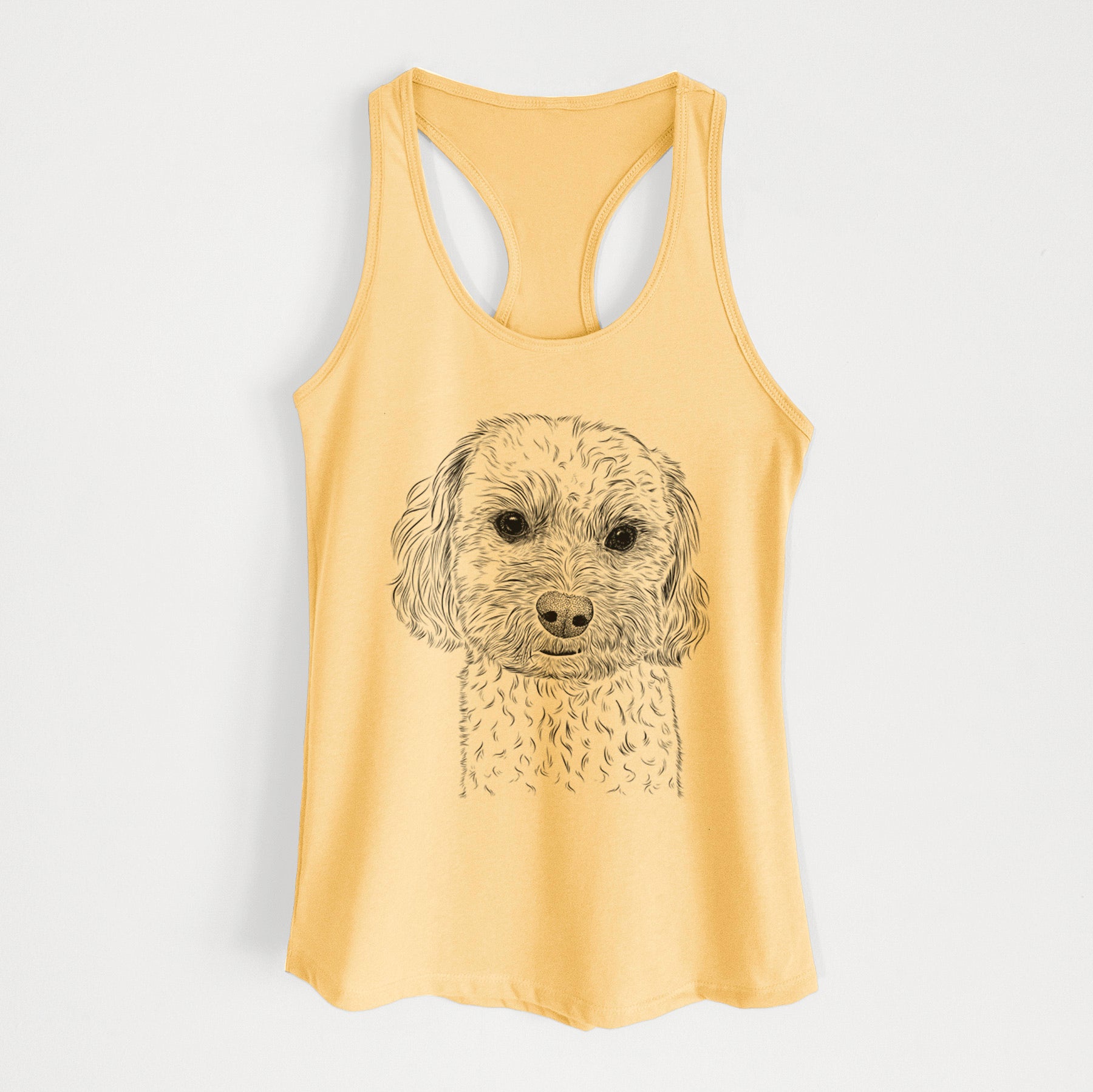 Sweet George the Mixed Breed - Women's Racerback Tanktop