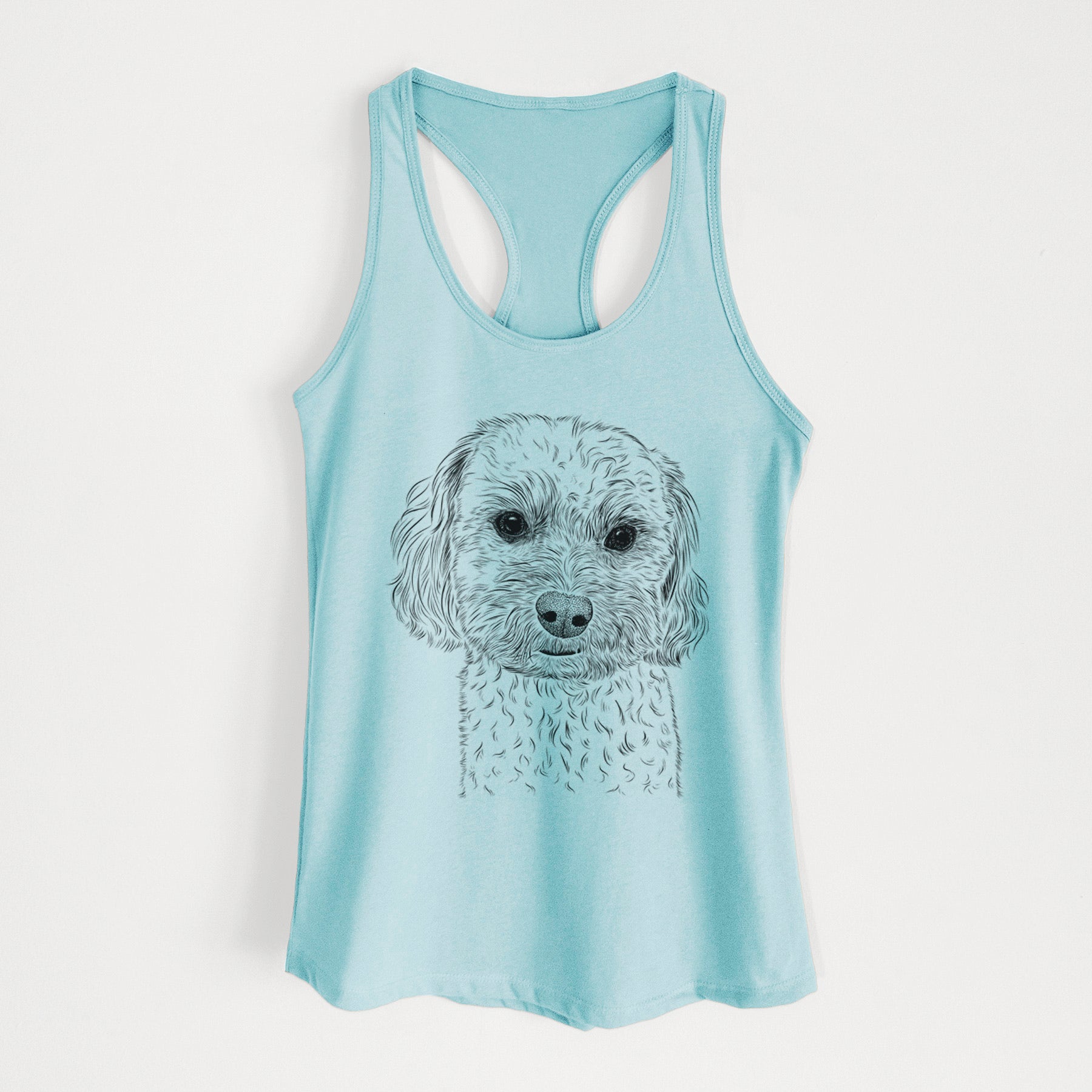 Sweet George the Mixed Breed - Women's Racerback Tanktop