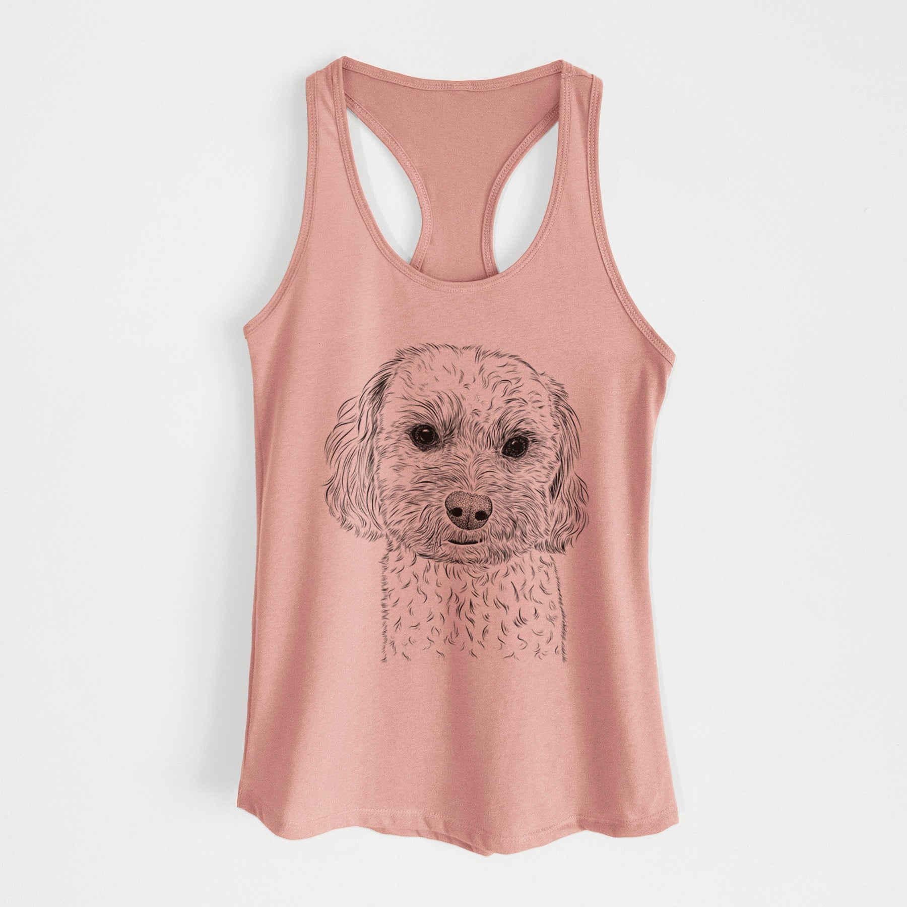 Sweet George the Mixed Breed - Women's Racerback Tanktop