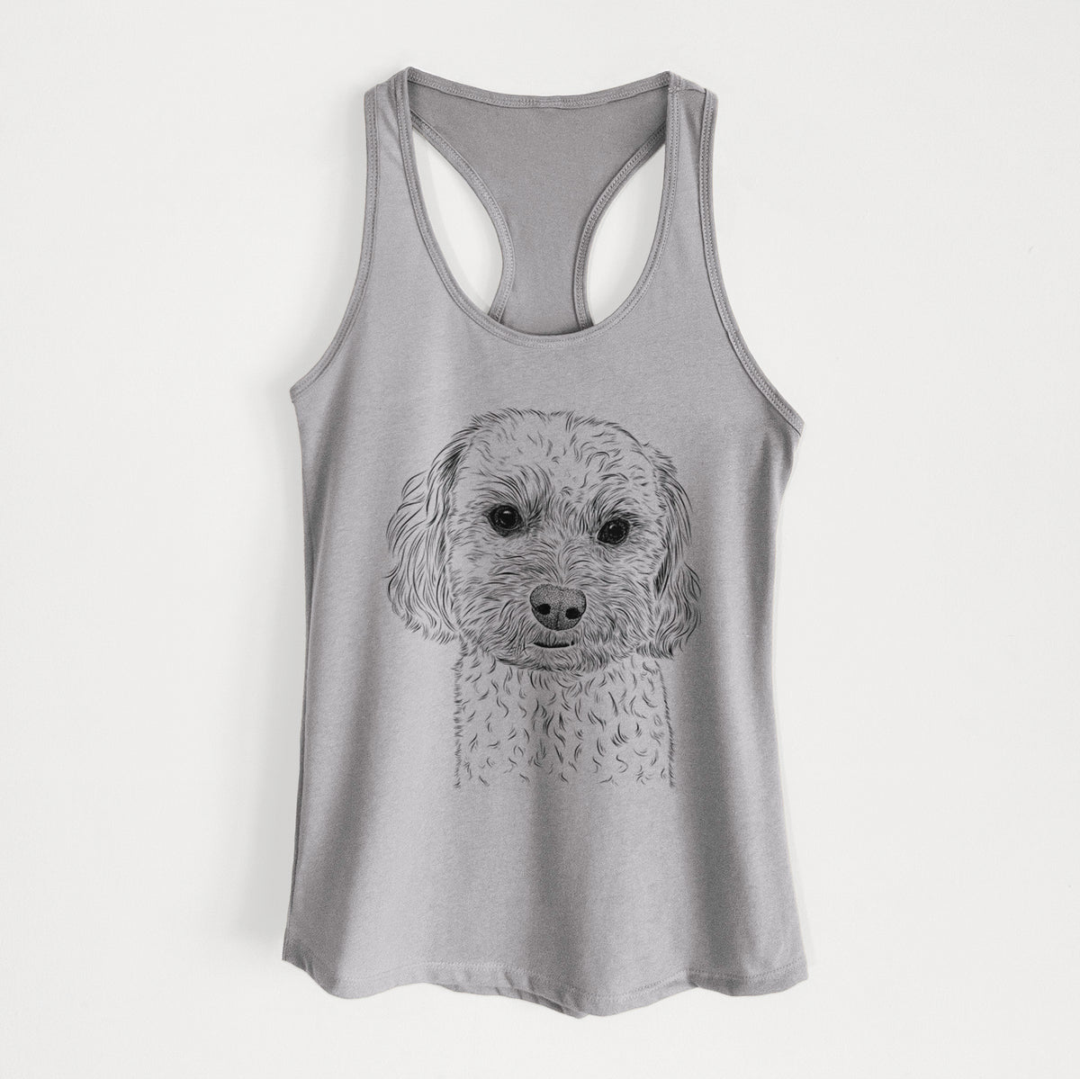 Sweet George the Mixed Breed - Women&#39;s Racerback Tanktop