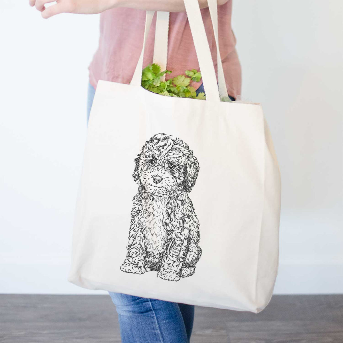 Sweet Tea the Mini Doodle - Tote Bag