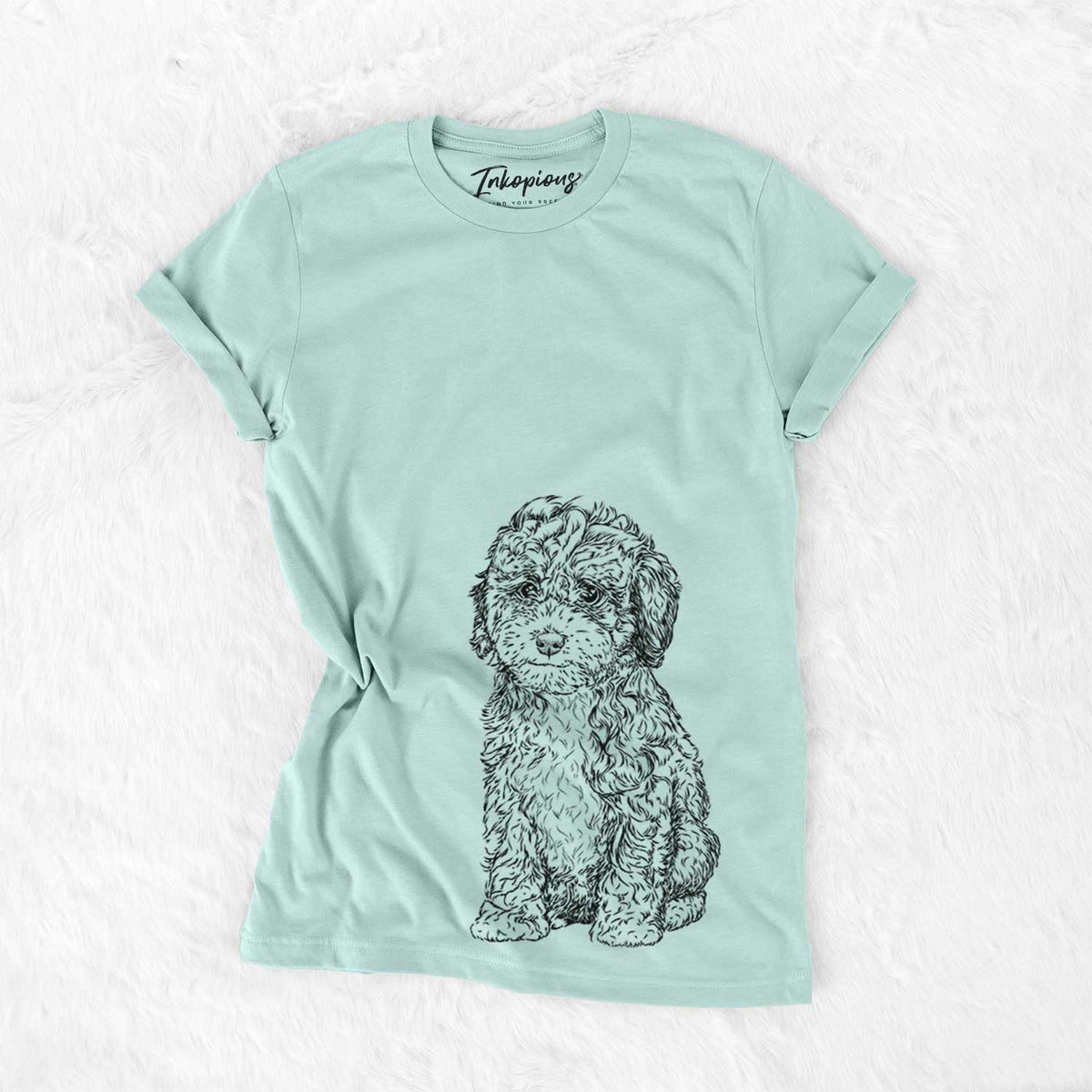 Sweet Tea the Mini Doodle - Bella Canvas Unisex Crewneck