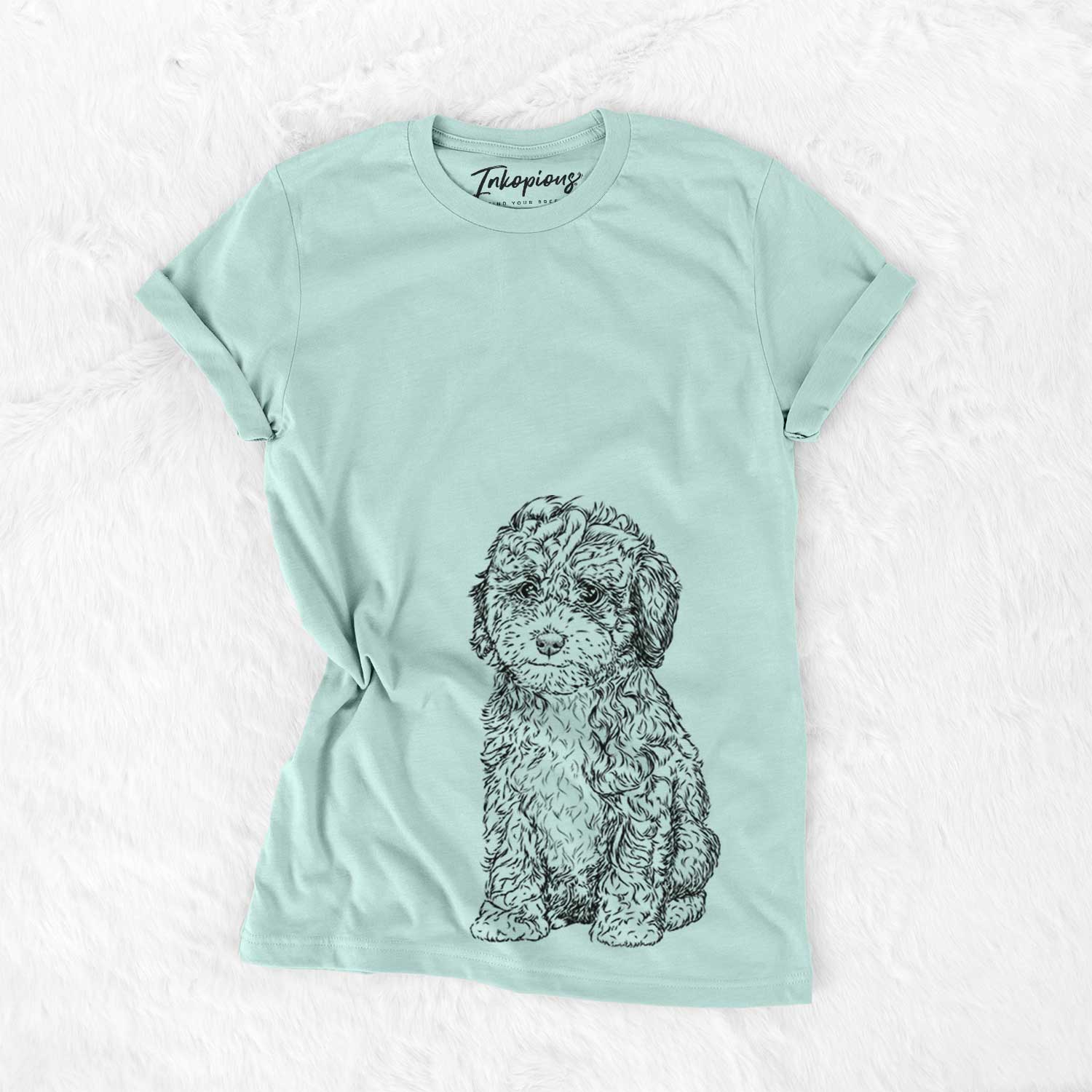 Sweet Tea the Mini Doodle - Bella Canvas Unisex Crewneck