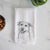 Sydney the Great Pyrenees Australian Shepherd Mix Decorative Hand Towel