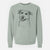 Bare Sydney the Great Pyrenees Australian Shepherd Mix - Unisex Pigment Dyed Crew Sweatshirt