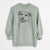 Bare Sydney the Great Pyrenees Australian Shepherd Mix - Unisex Pigment Dyed Crew Sweatshirt