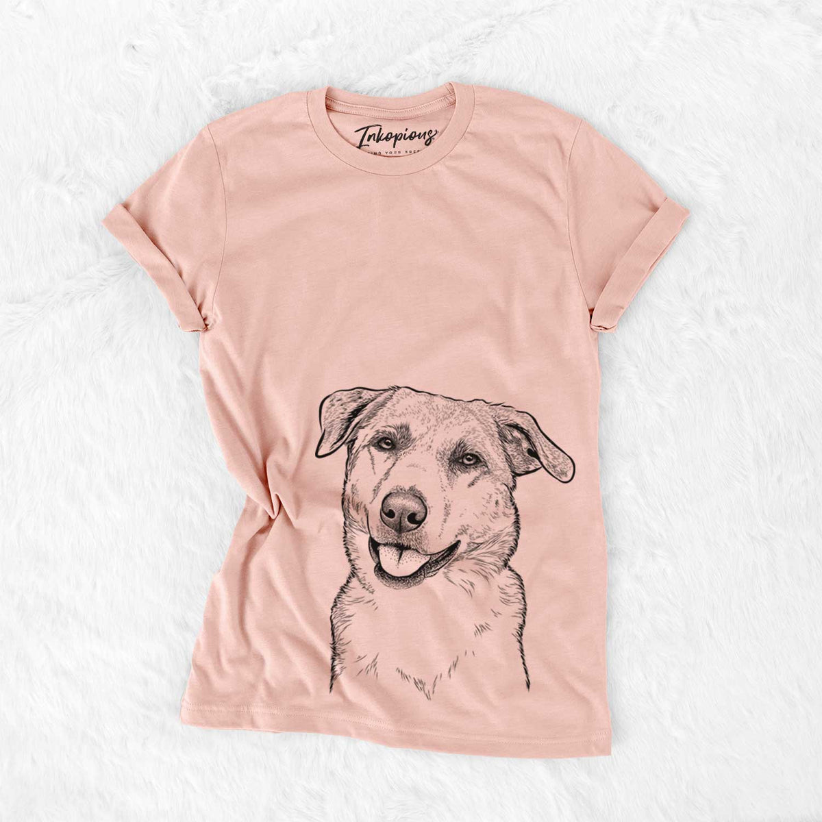 Sydney the Great Pyrenees Australian Shepherd Mix - Bella Canvas Unisex Crewneck