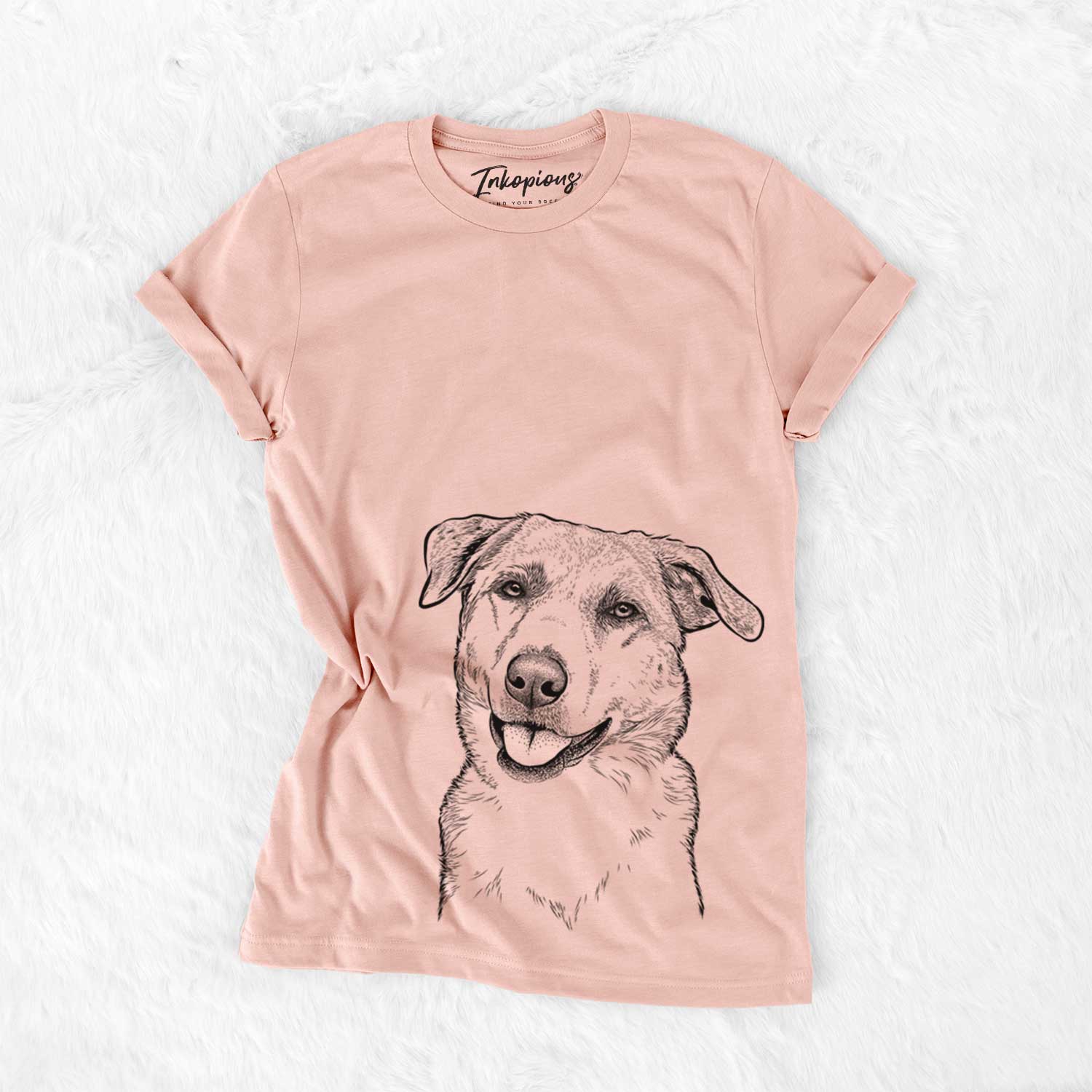 Sydney the Great Pyrenees Australian Shepherd Mix - Bella Canvas Unisex Crewneck