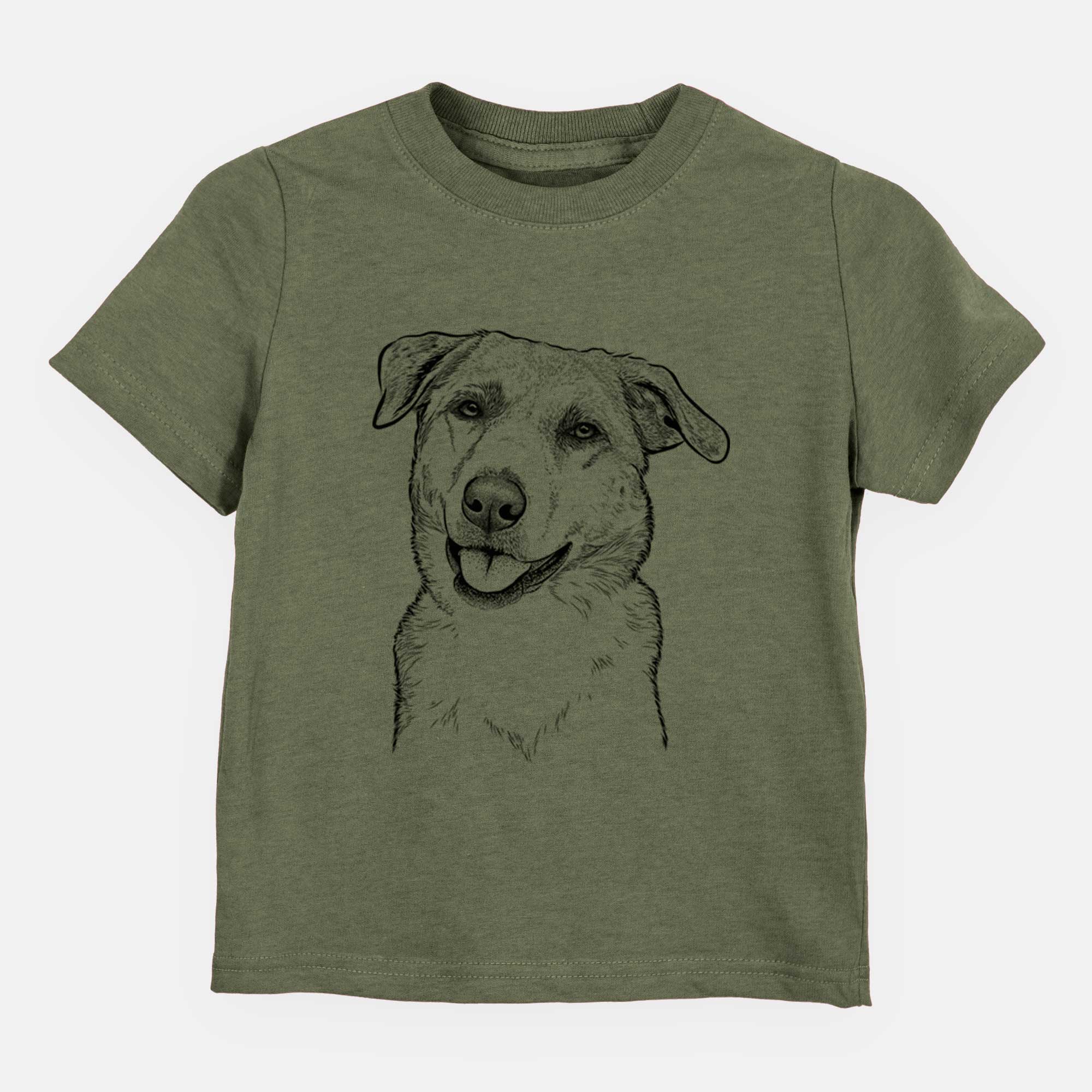 Bare Sydney the Great Pyrenees Australian Shepherd Mix - Kids/Youth/Toddler Shirt