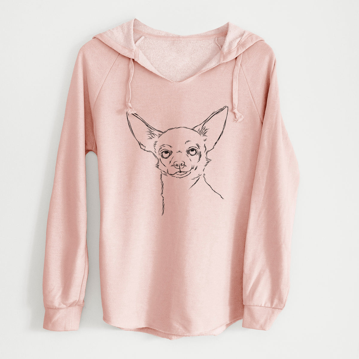 Bare Tabitha the Chihuahua - Cali Wave Hooded Sweatshirt