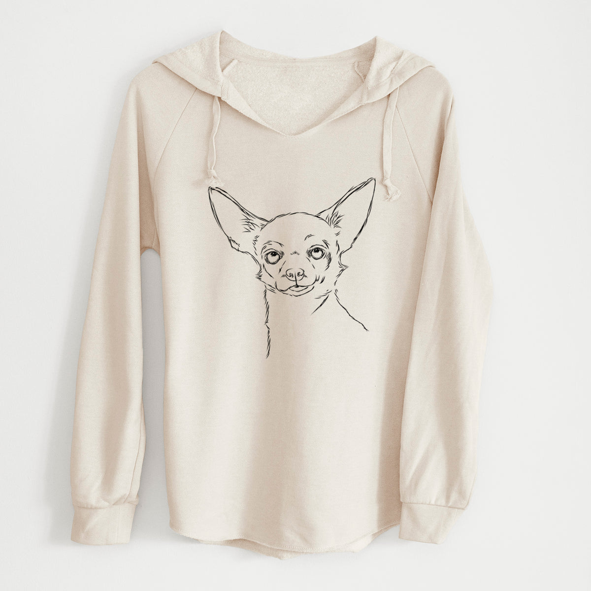 Bare Tabitha the Chihuahua - Cali Wave Hooded Sweatshirt