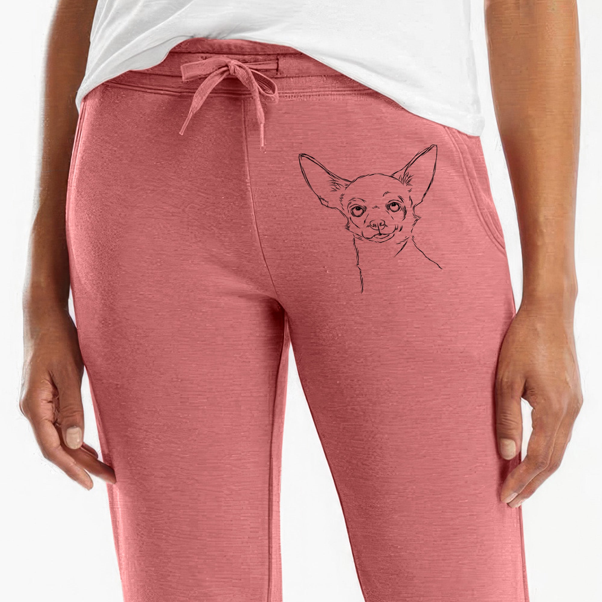 Tabitha the Chihuahua - Women's Cali Wave Joggers