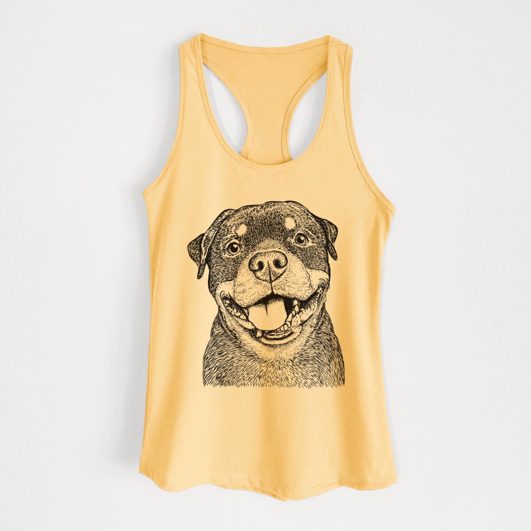 Talos the Rottweiler - Women's Racerback Tanktop