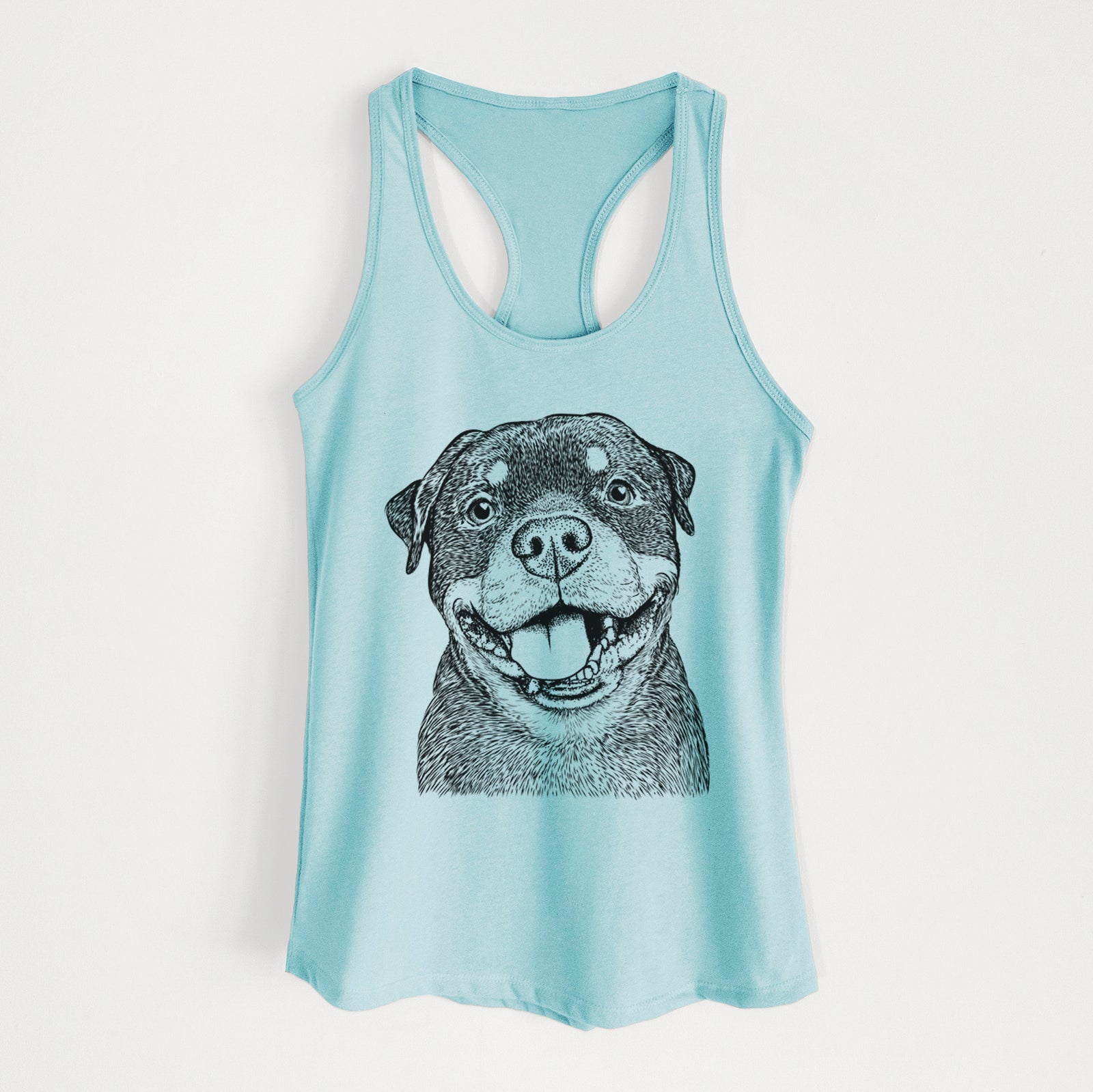 Talos the Rottweiler - Women's Racerback Tanktop