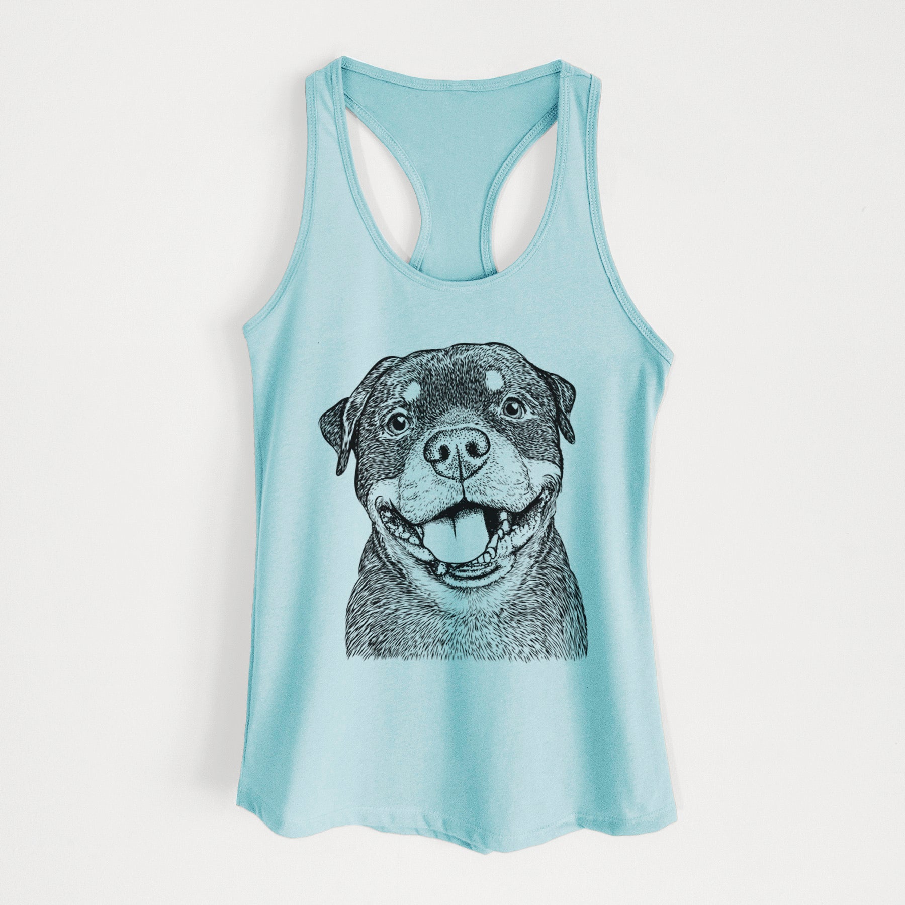 Talos the Rottweiler - Women's Racerback Tanktop