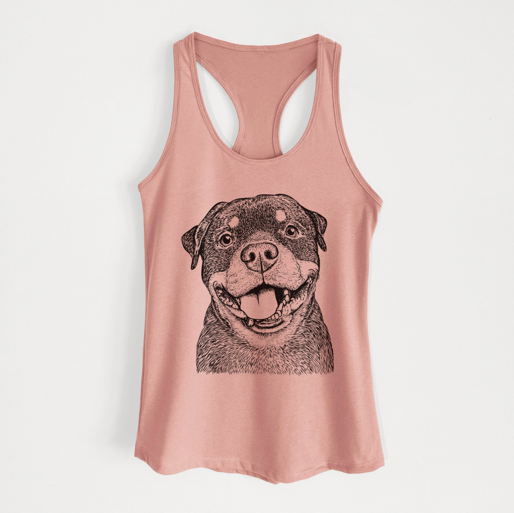 Talos the Rottweiler - Women's Racerback Tanktop