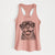 Talos the Rottweiler - Women's Racerback Tanktop