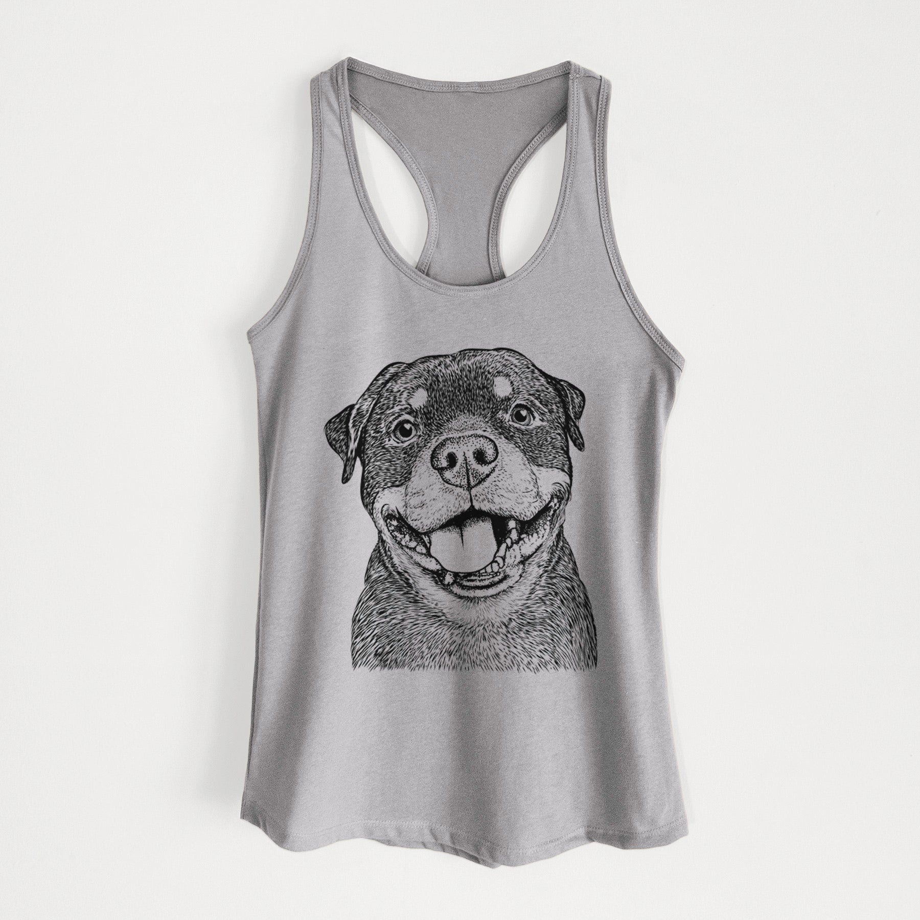 Talos the Rottweiler - Women's Racerback Tanktop