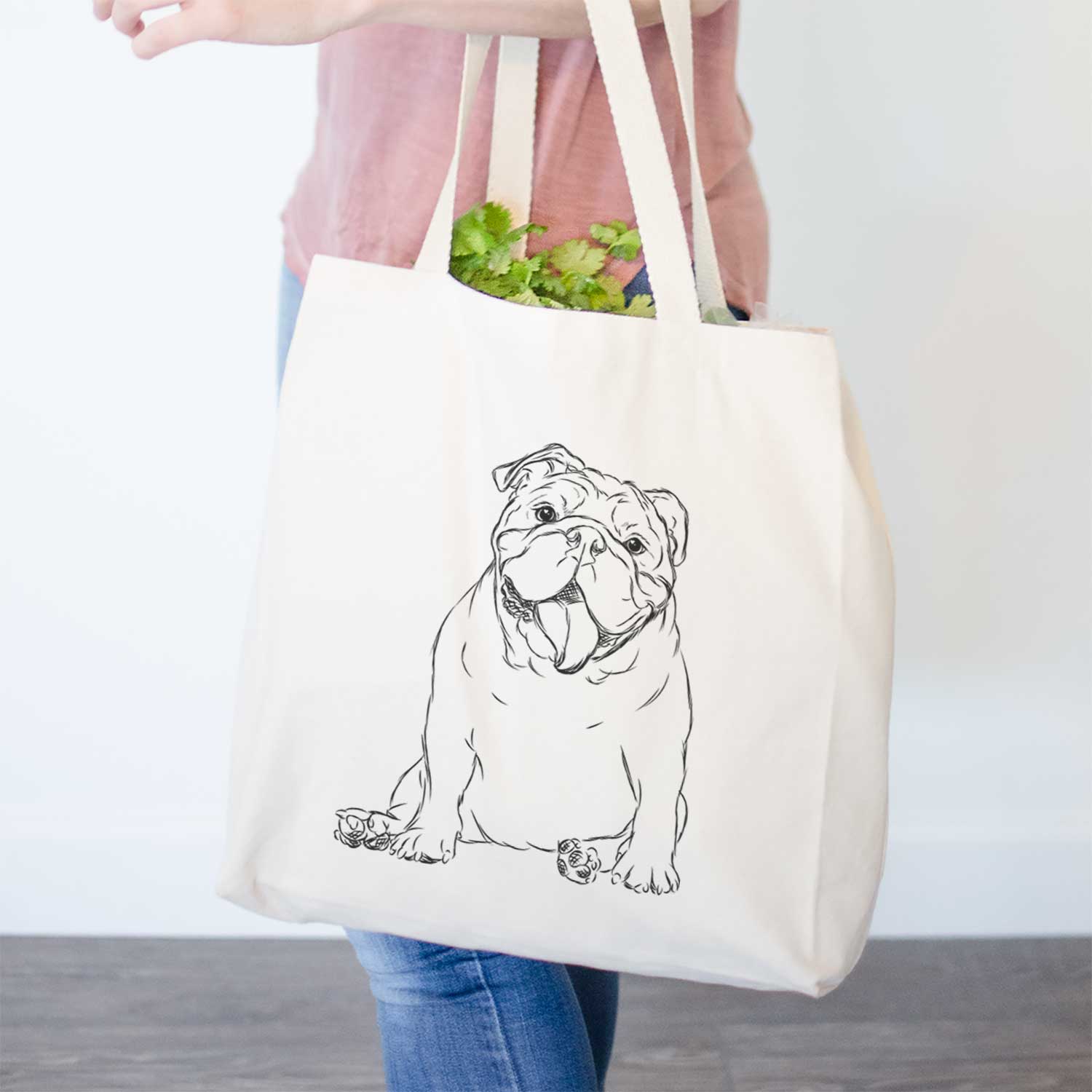 Tank the English Bulldog - Tote Bag