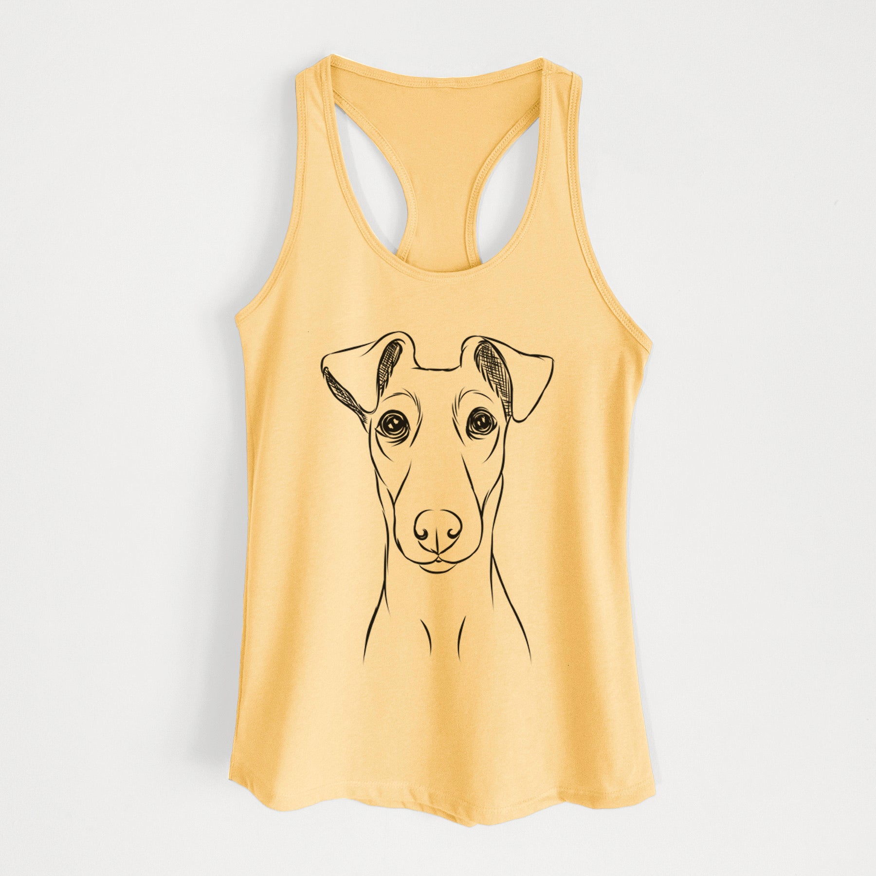 Tanner the Fox Terrier - Women's Racerback Tanktop