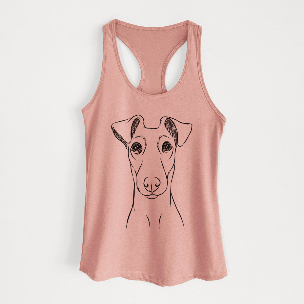 Tanner the Fox Terrier - Women's Racerback Tanktop