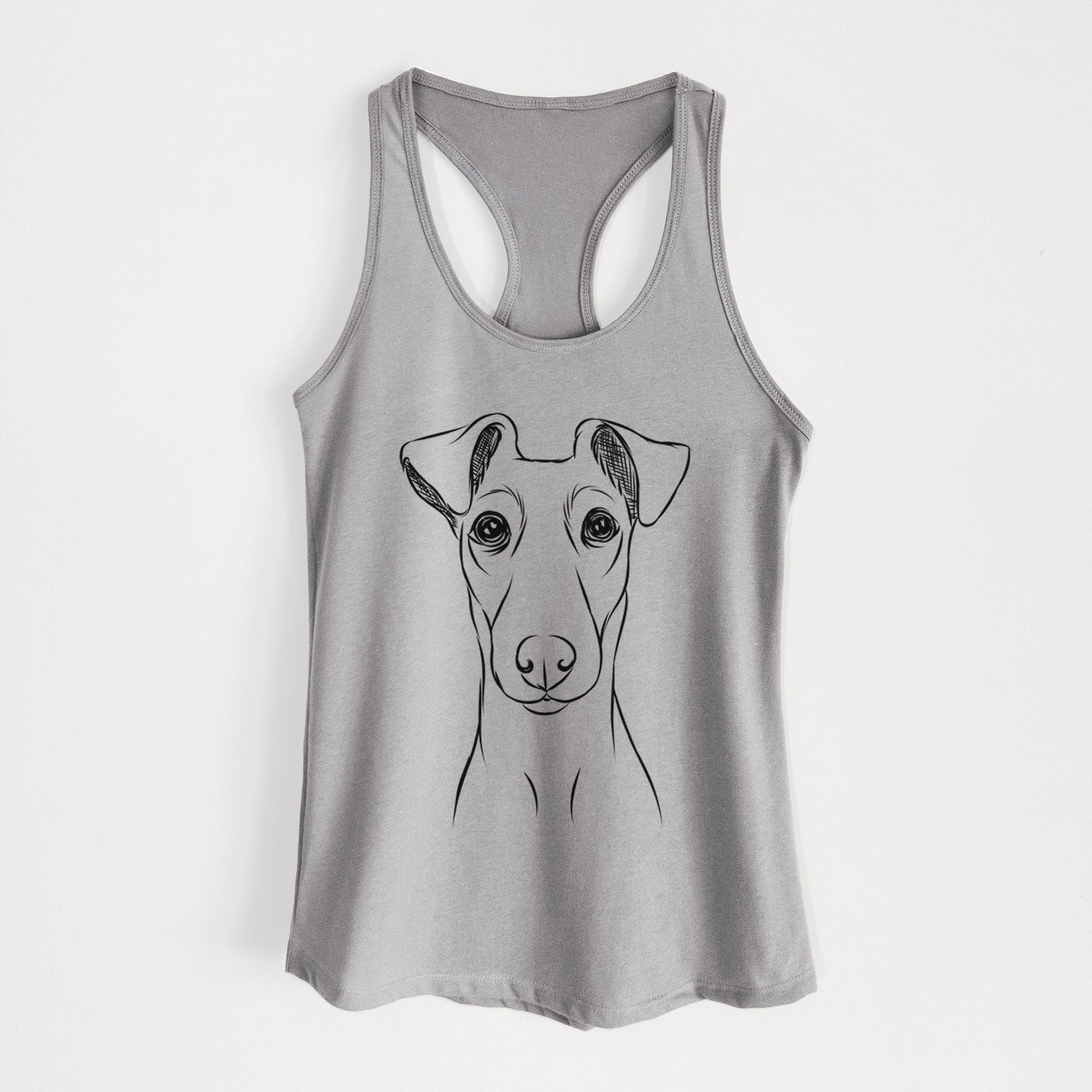 Tanner the Fox Terrier - Women's Racerback Tanktop