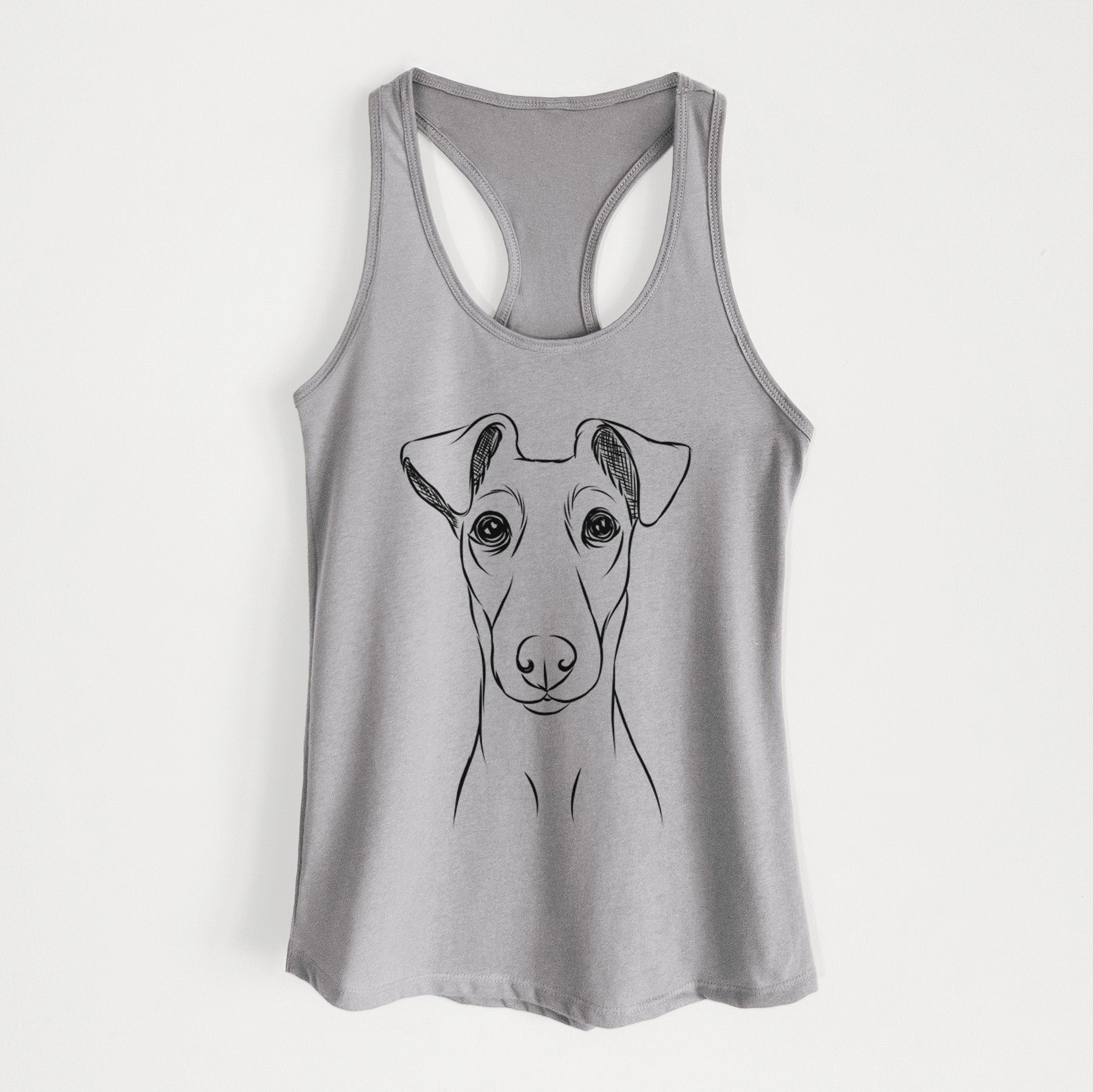 Tanner the Fox Terrier - Women's Racerback Tanktop