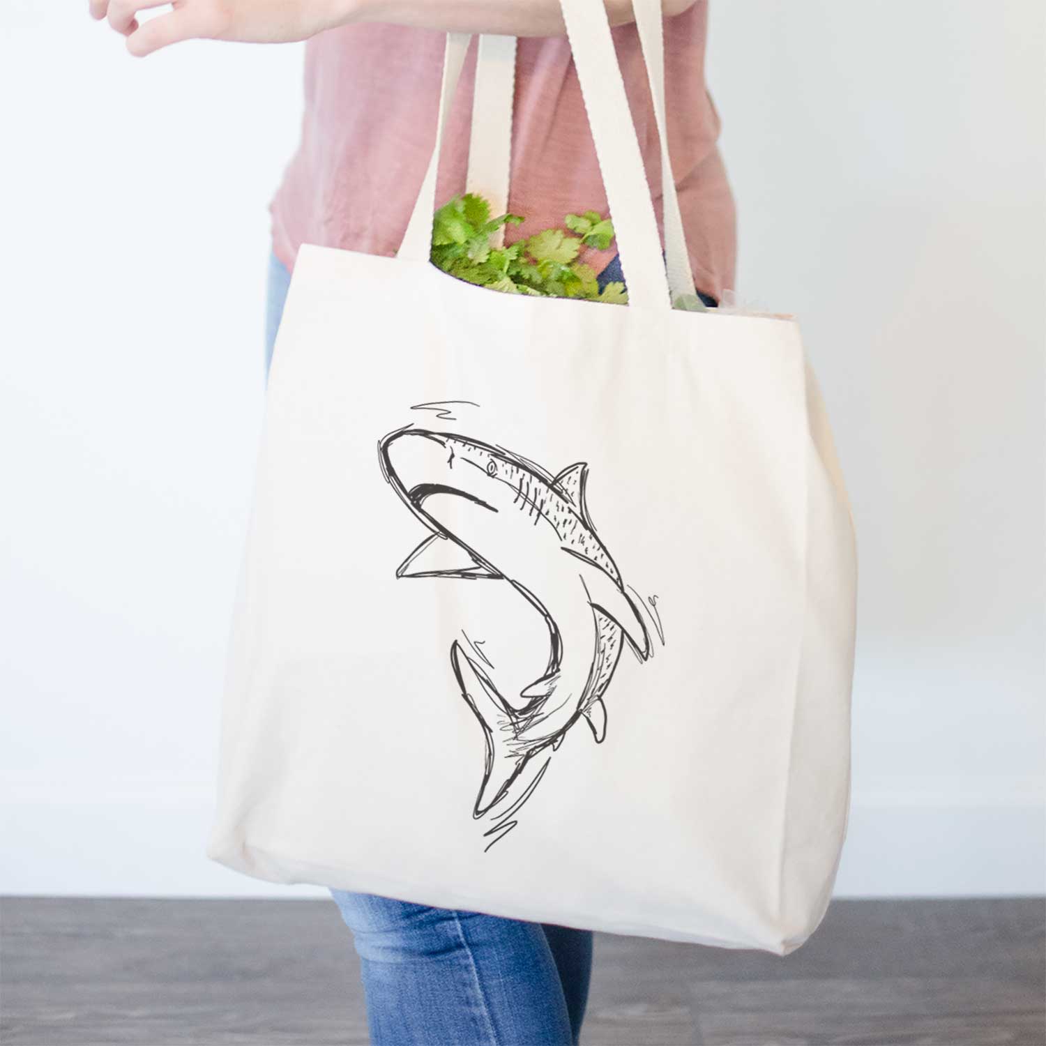 Tauro the Tiger Shark - Tote Bag